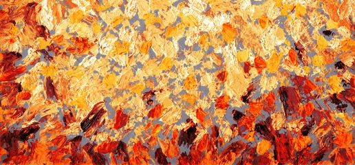 Fotobehang Oranje Abstract art background  © Marina