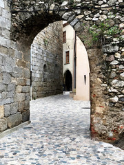 Fototapeta premium Straße in Grimaud