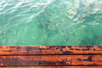 Water see from dock
