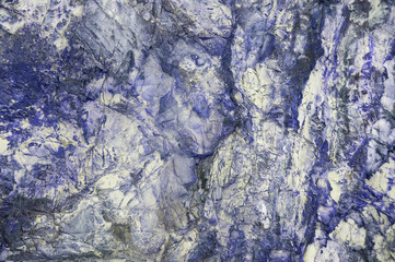 rock wall with blue tint