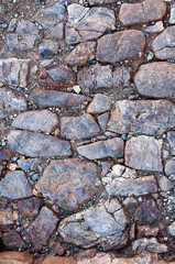 natural stones in vertical image