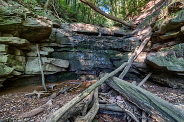 Magarethenschlucht bei Neckargerach im Odenwald