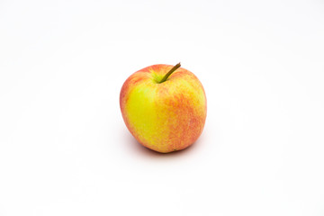 red apple isolated on white background