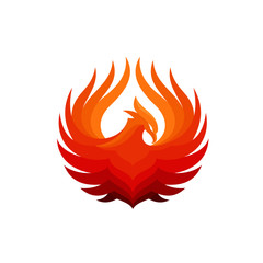 Luxury Phoenix Logo Template