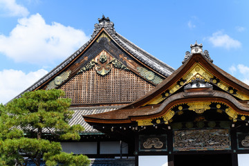 Fototapeta premium Budynek zamku w Kioto