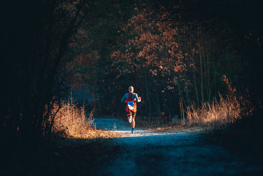 Professional Athlete on Cross Country championship