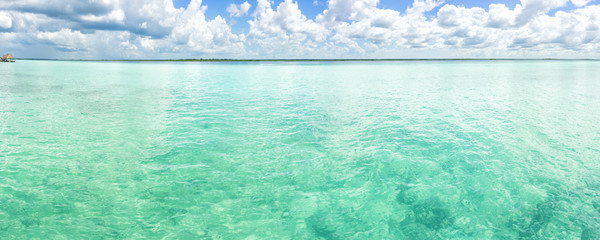 Panorama of lagoon