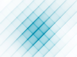 Abstract azure-blue checkered pattern, strong in the center, weakening to edges