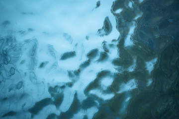 abstract wavy smooth and surface liquid metal texture, background