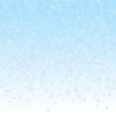 Beautiful glowing snow Christmas background. Subtl