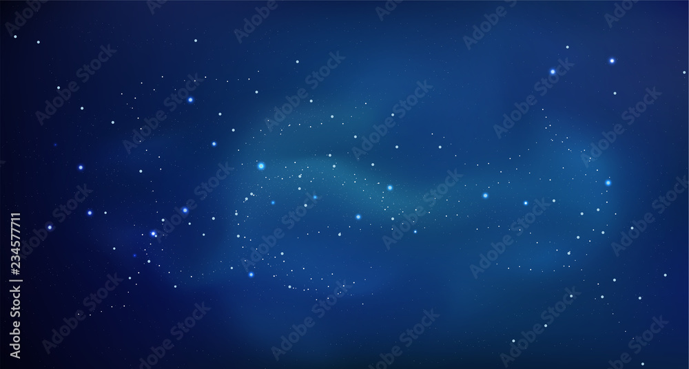 Wall mural blue abstract background vector colorful pattern template