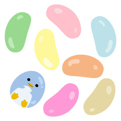 ジェリービーンズとペンギン