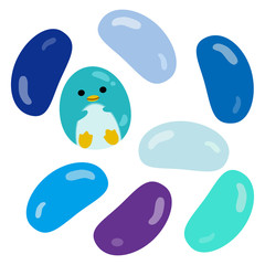 ジェリービーンズとペンギン
