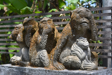 Monkey Sculpture