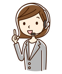 女性　オペレーター　ポイント