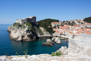 Fortress in Dubrovnik, old town - 234580942