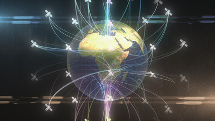 Nanosatellite or Small satellite global communication technology systems