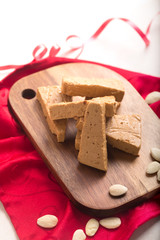 Turron is a typical Christmas food in Spain
