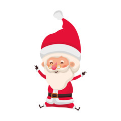 santa claus moving avatar character