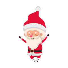 santa claus moving avatar character