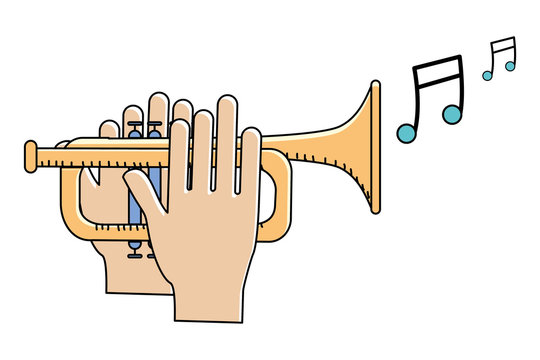 music instrument cartoon