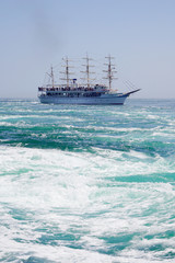 Naruto whirlpools in Tokushima, Japan