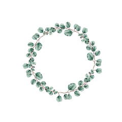 wreath of leaves