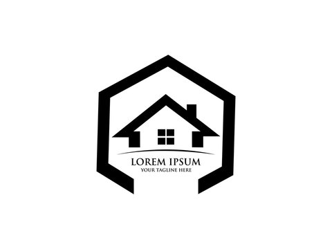 Real estate logo,home logo,house logo, property logo,building logo,vector logo template.