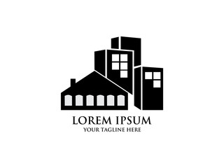 Fototapeta premium Real estate logo,home logo,house logo, property logo,building logo,vector logo template.