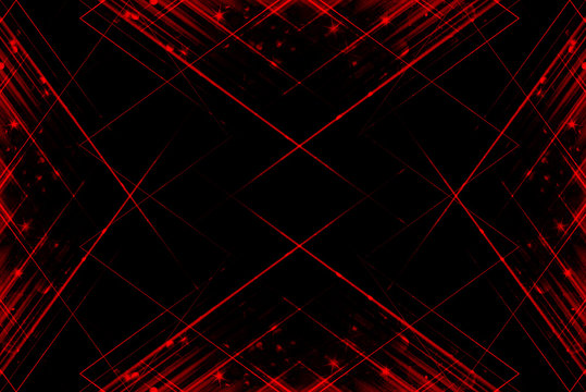 Red and black shiny abstract background