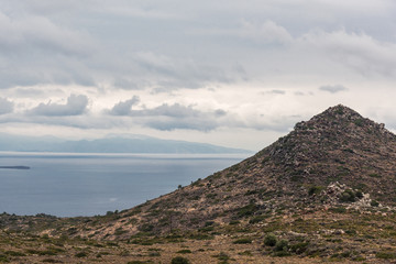 Fototapeta premium Aegina Landscape, Greece