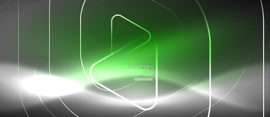 Vector neon color abstract background