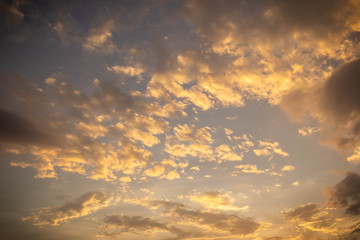 Sky background with white cloud