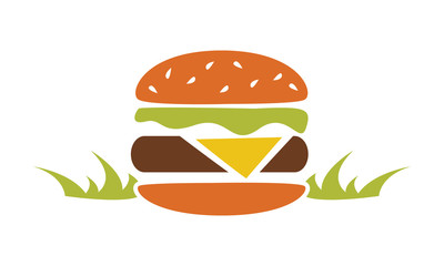 Burger Flat Icon