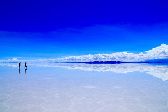 ウユニ塩湖、ボリビア、南米