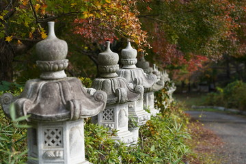 Japanese stone lantern