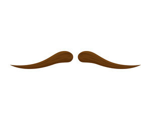 mustache style hipster accessory