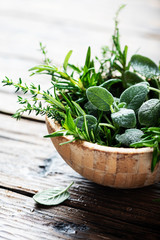 Mix of herbs © nolonely