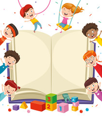 Fototapeta premium Vector Illustration Of Students