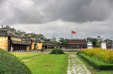 Fototapeta na wymiar Hue citadel, Vietnam