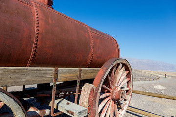 Harmony Borax works in Death Valley