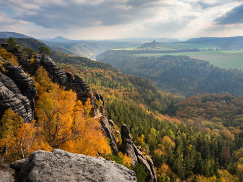 »Sächsische Schweiz« im Herbst