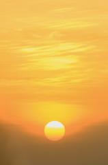 sun and the sky