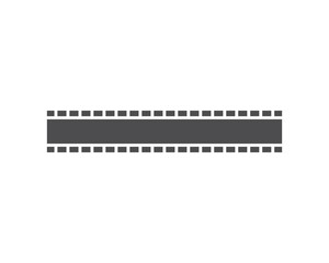 filmstrip vector template