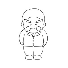 男の子スーツ