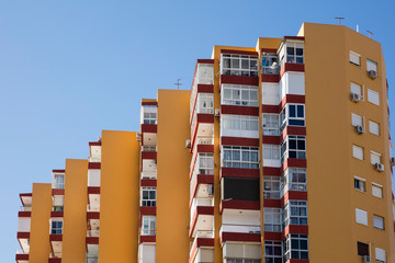 Apartmenthaus, Torremolinos, Costa del Sol, Andalusien, Spanien