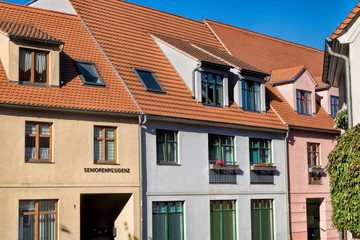 Koethen, Sanierte Altbauten