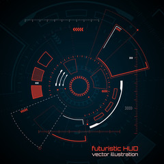 Sci fi futuristic user interface