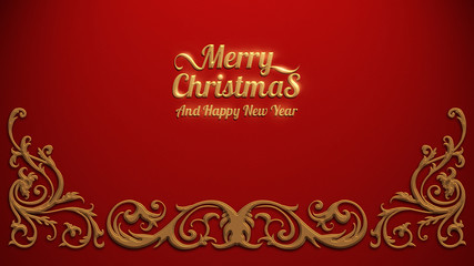 Elegant Christmas card