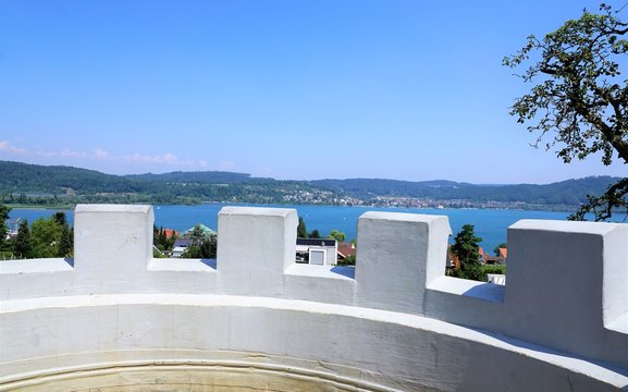 Burg Alter bodman in der n&auml;he von bodman am bodensee in deutschland